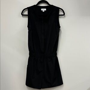 Evereve Black Sleeveless Romper Xs